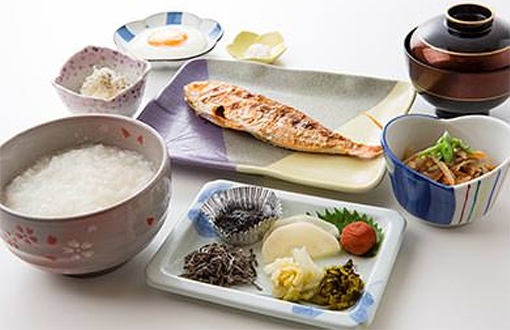 おかゆ朝食